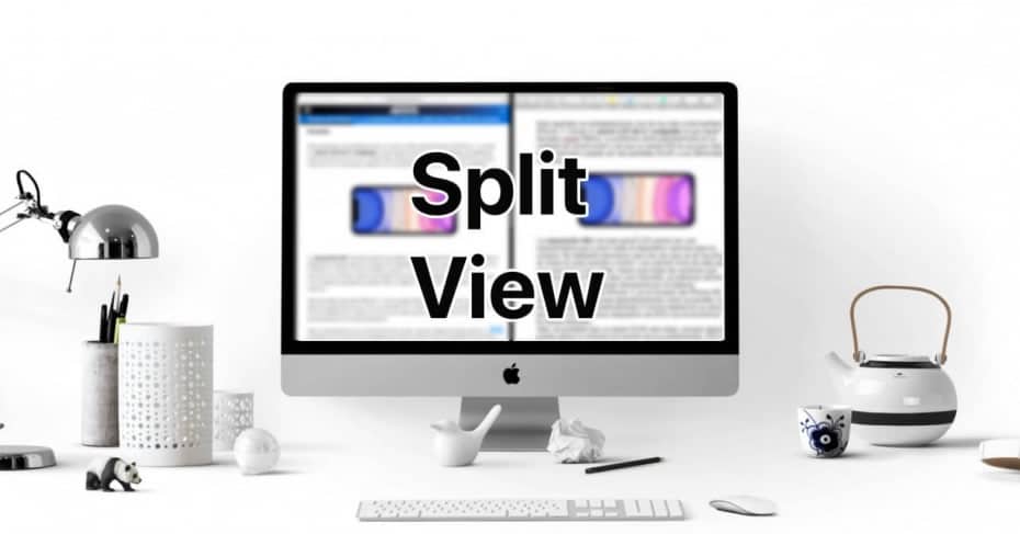 how to split screen a mac for projector